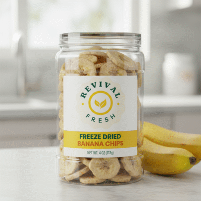 Freeze Dried Banana Chips